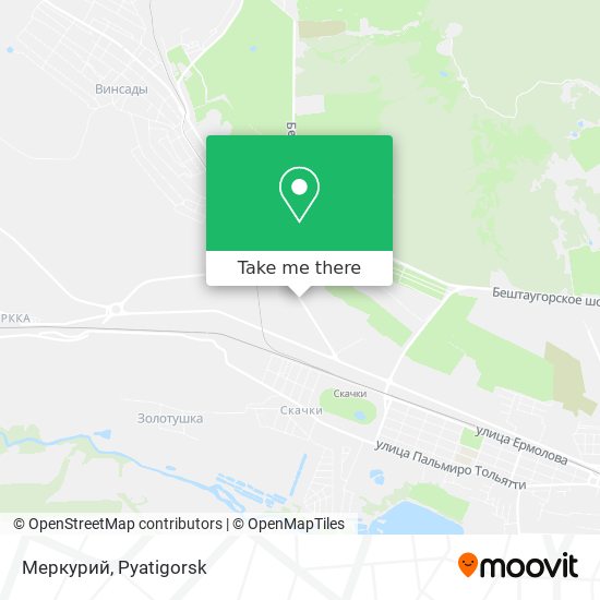 Меркурий map