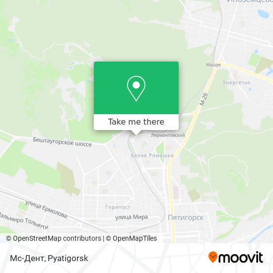 Мс-Дент map