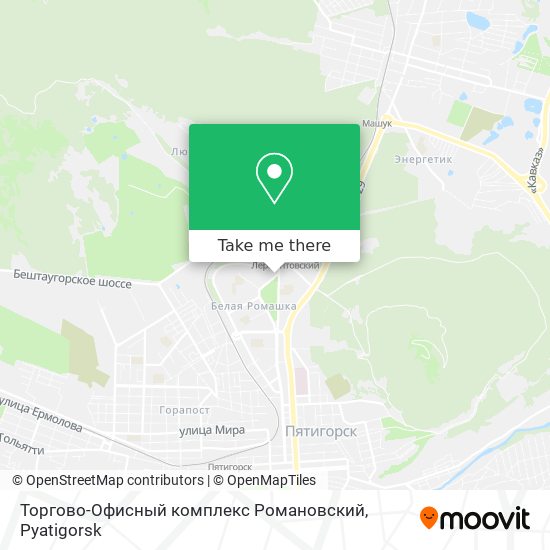 Торгово-Офисный комплекс Романовский map
