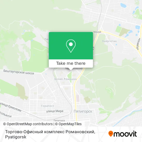 Торгово-Офисный комплекс Романовский map