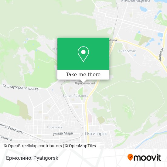 Ермолино map