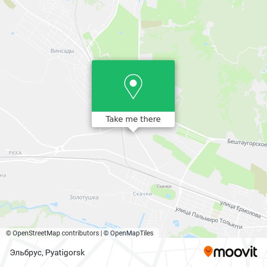 Эльбрус map
