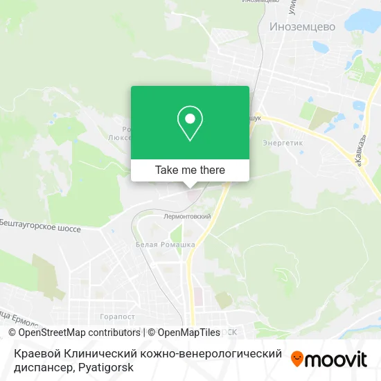 Краевой Клинический кожно-венерологический диспансер map