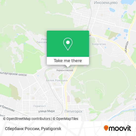 Сбербанк России map