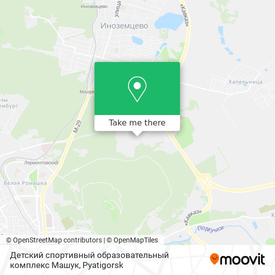 Детский спортивный образовательный комплекс Машук map