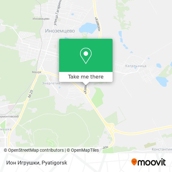 Ион Игрушки map