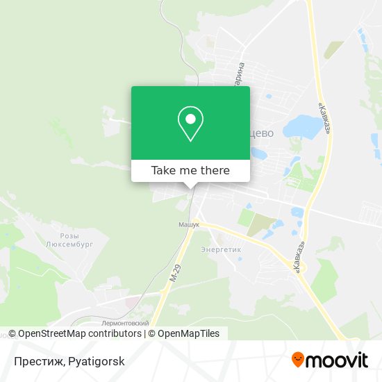 Престиж map