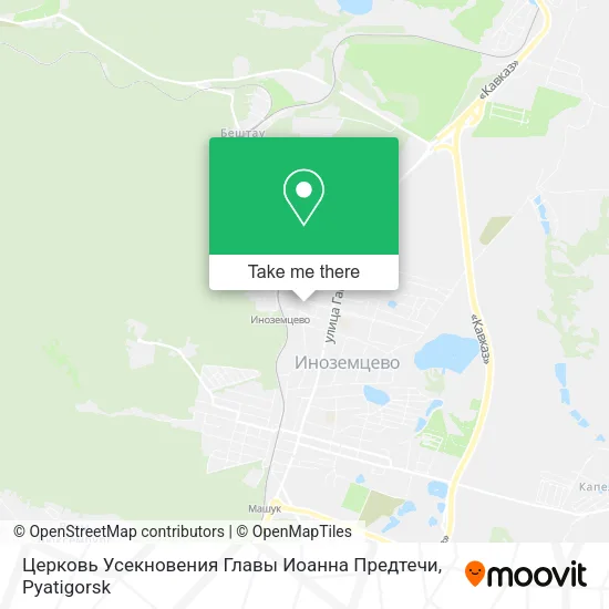 Церковь Усекновения Главы Иоанна Предтечи map