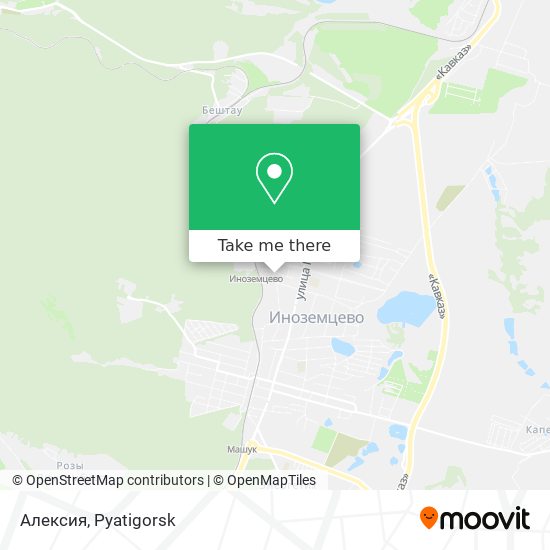 Алексия map