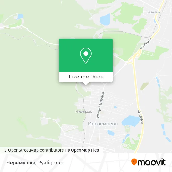 Черёмушка map