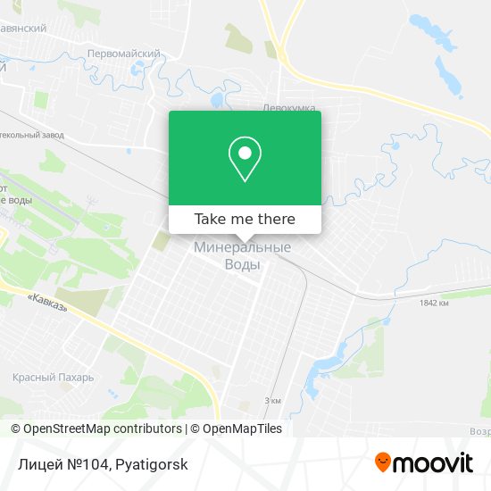 Лицей №104 map