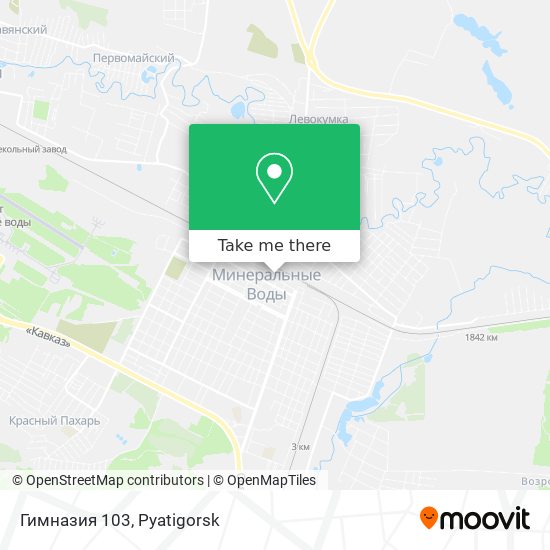 Гимназия 103 map