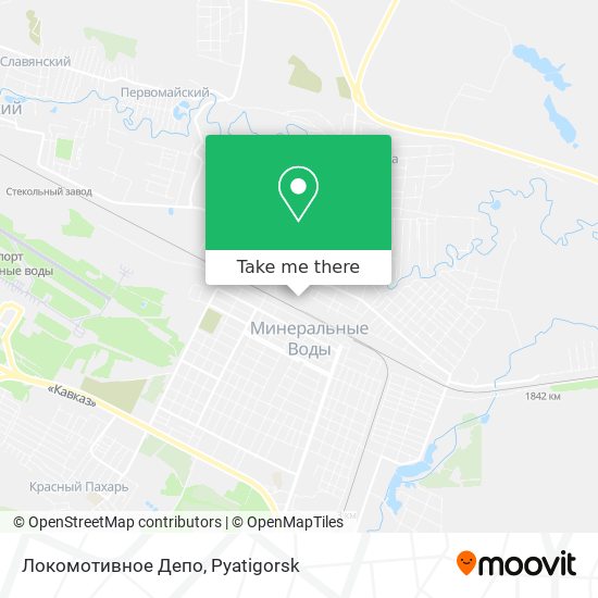 Локомотивное Депо map