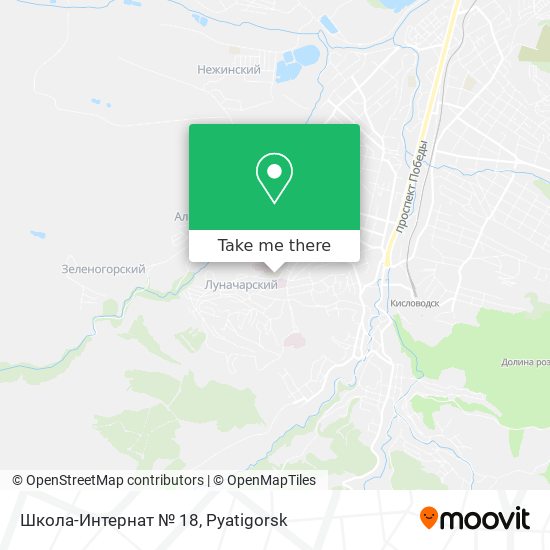 Школа-Интернат № 18 map