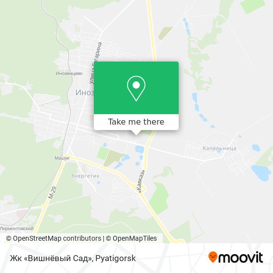 Жк «Вишнёвый Сад» map