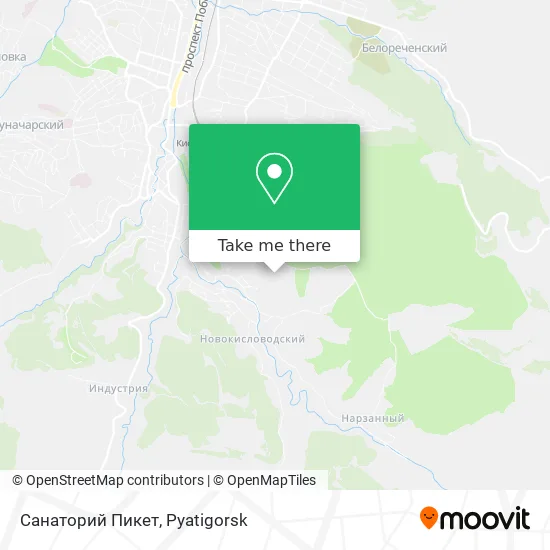 Санаторий Пикет map