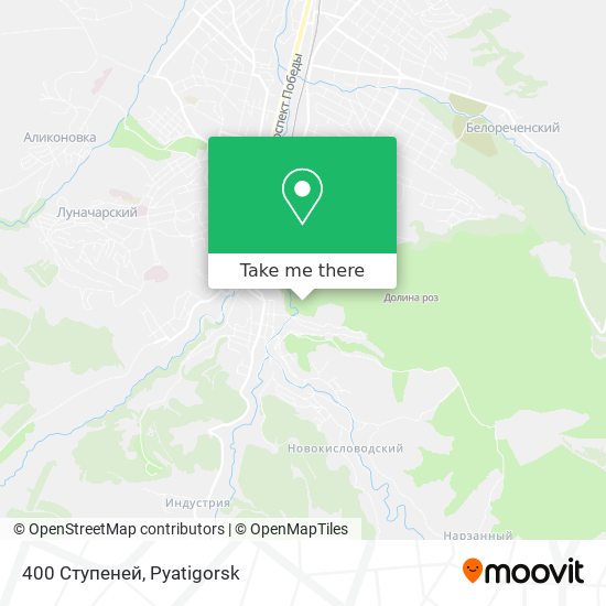 400 Ступеней map
