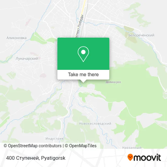 400 Ступеней map