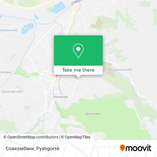 Совкомбанк map
