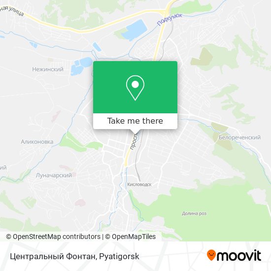 Центральный Фонтан map