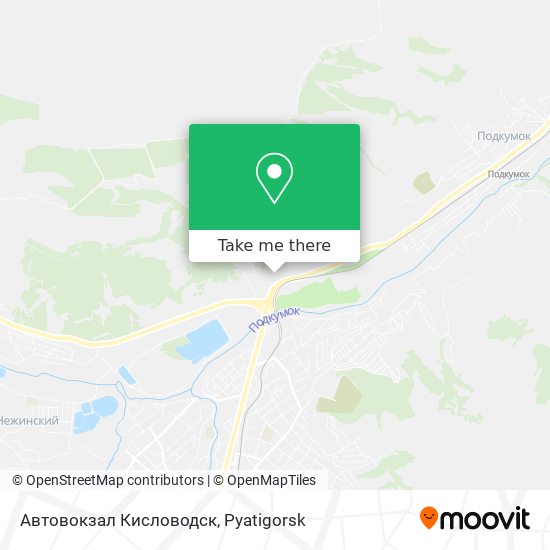 Автовокзал Кисловодск map