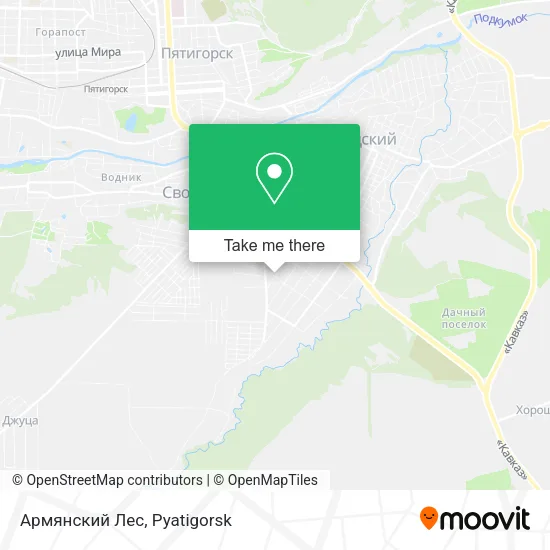Армянский Лес map