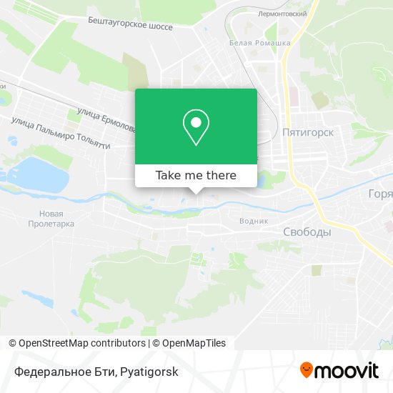 Федеральное Бти map