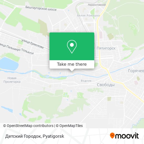 Детский Городок map