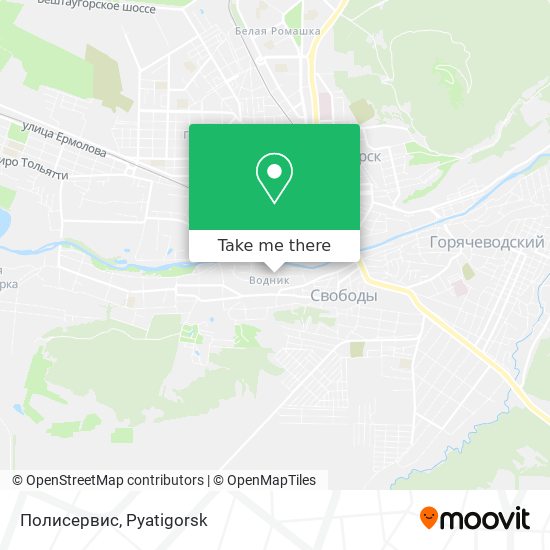 Полисервис map