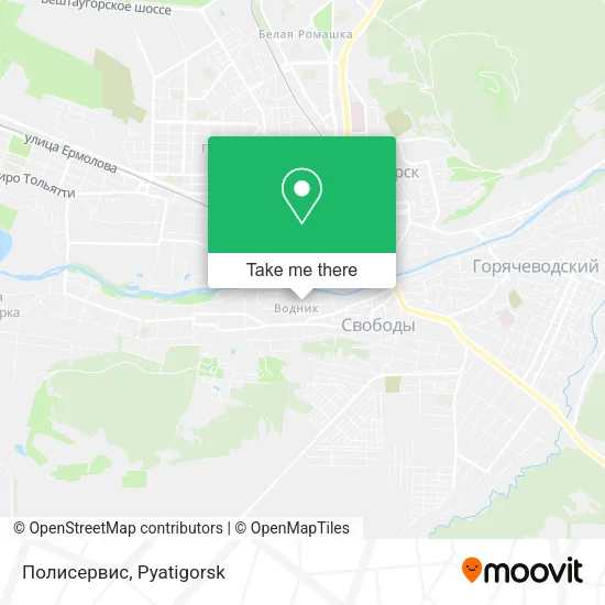 Полисервис map