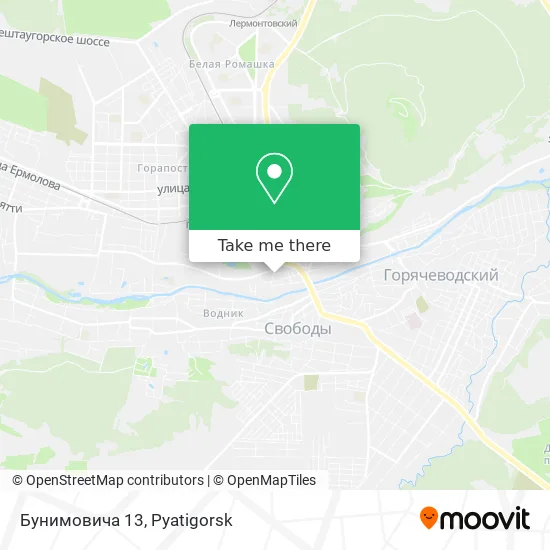 Бунимовича 13 map