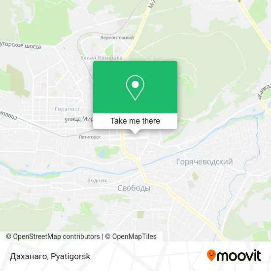 Даханаго map