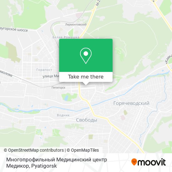Многопрофильный Медицинский центр Медикор map