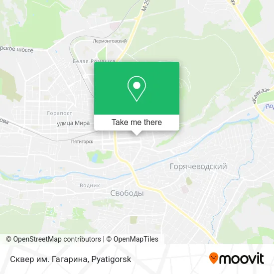 Сквер им. Гагарина map