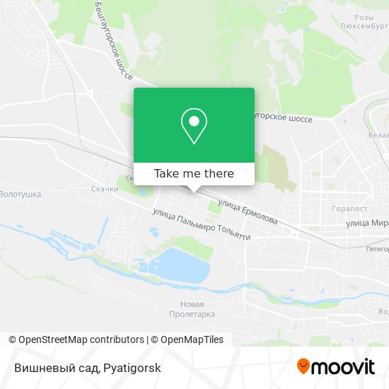 Вишневый сад map