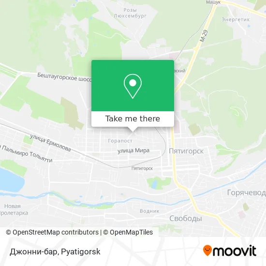 Джонни-бар map