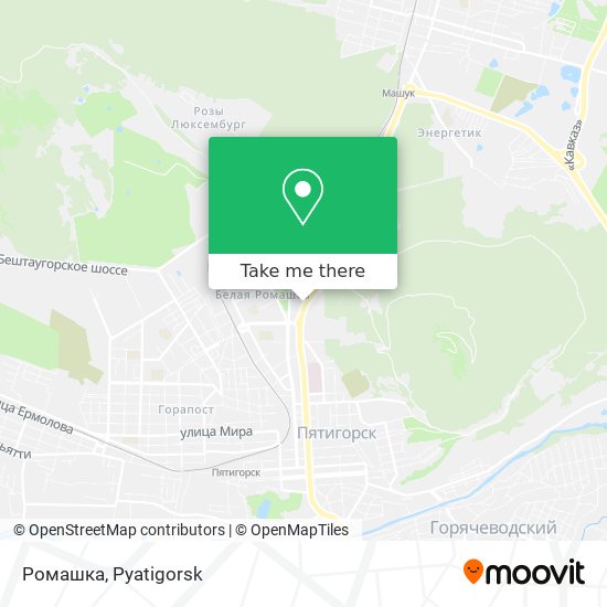 Ромашка map