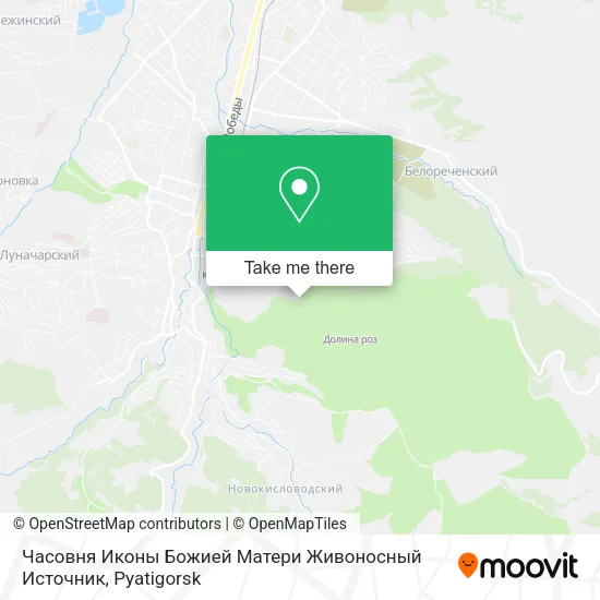 Часовня Иконы Божией Матери Живоносный Источник map