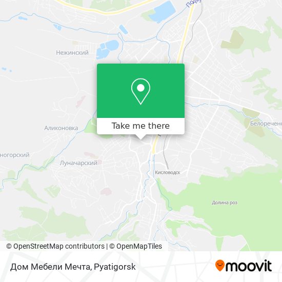 Дом Мебели Мечта map