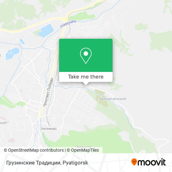 Грузинские Традиции map