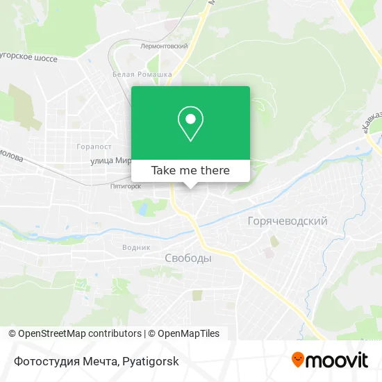 Фотостудия Мечта map