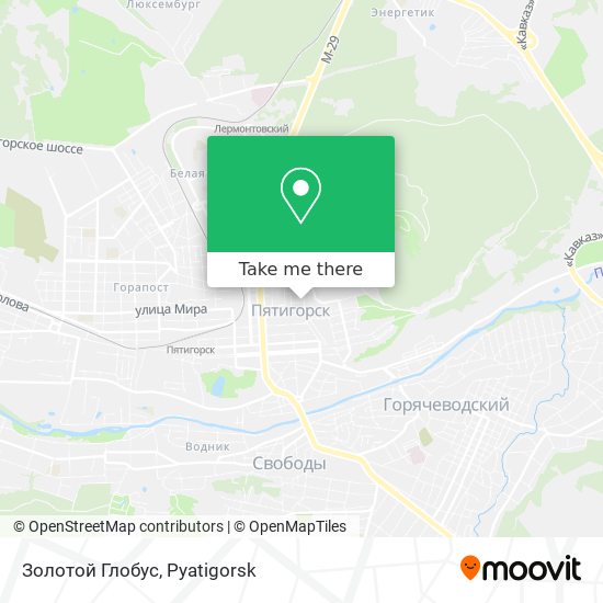 Золотой Глобус map