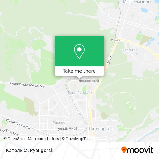 Капелька map