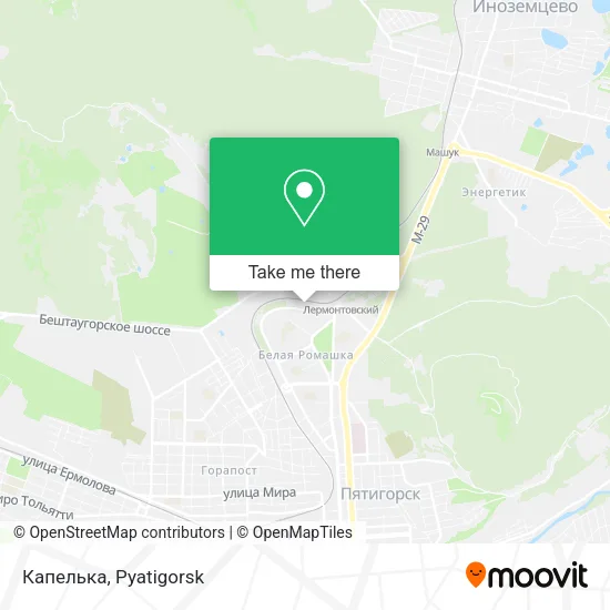 Капелька map