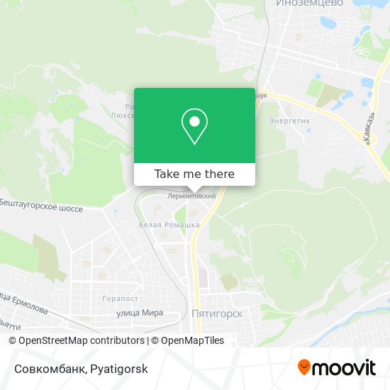 Совкомбанк map