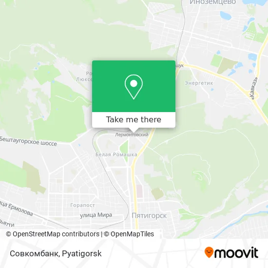 Совкомбанк map