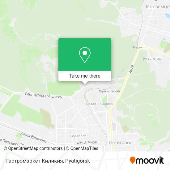 Гастромаркет Киликия map