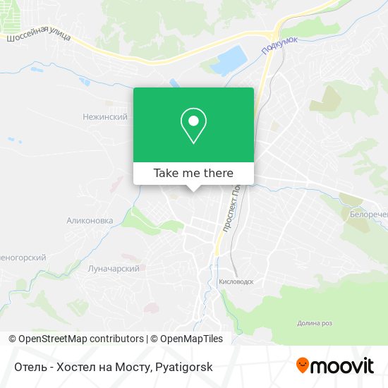 Отель - Хостел на Мосту map