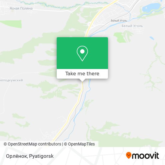 Орлёнок map