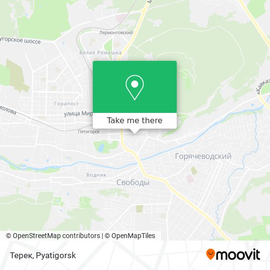 Терек map
